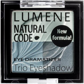 Купити - Lumene Natural Code Eye Dramatizer Trio Eyeshadow - Тіні потрійні