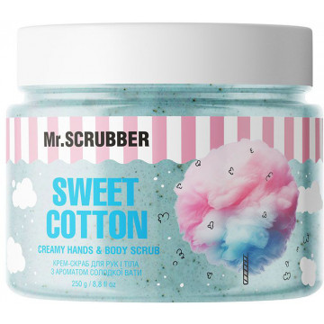Купити - Mr.Scrubber Sweet Cotton Creamy Hands & Body Scrub - Крем-скраб для рук і тіла з ароматом солодкої вати