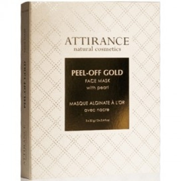 Купити - Attirance Peel-off Face Mask Pearl & Gold - Альгінатна маска Золото і перли