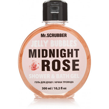 Купити - Mr.Scrubber Jelly Bubbles Shower & Bath Gel "Midnight Rose" - Гель для душу