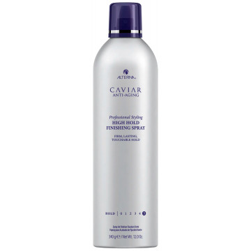 Купити - Alterna Caviar Anti-Aging Professional Styling High Hold Finishing Spray - Лак для волосся сильної фіксації з екстрактом чорної ікри