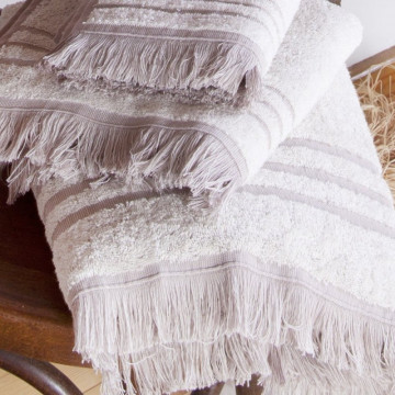 Купити - Pavia Pierre Beige - Набір рушників (бежевий)