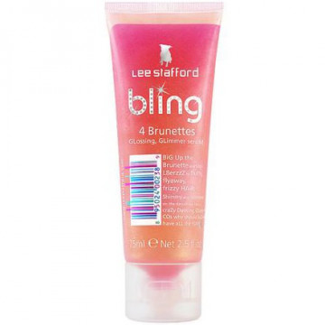 Купити - Lee Stafford Bling 4 Brunettes Glossing Glimmer Serum - Мерехтлива сироватка для темного волосся