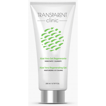 Купити - Transparent Clinic Aloe Vera Regenerating Gel - Зволожуючий та заспокійливий гель Aлое