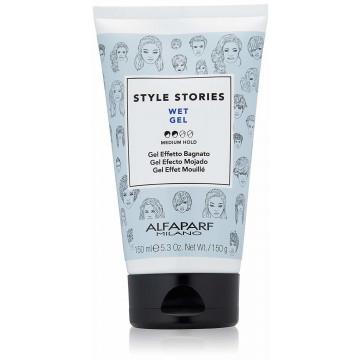 Купити - Alfaparf Milano Style Stories Wet Gel - Гель для волосся середньої фіксації