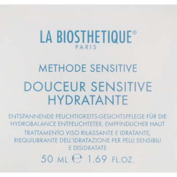 Купити - La Biosthetique Methode Sensitive Douceur Sensitive Hydratante - Регенеруючий та зволожуючий крем для чутливої ​​зневодненої шкіри