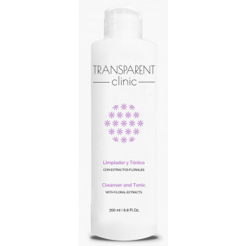 Купити - Transparent Clinic Cleanser and Tonic - Очищуючий та тонізуючий гель з екстрактом мальви 2 в 1