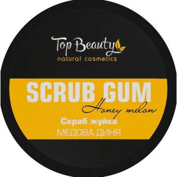 Купити - Top Beauty Scrub Gum - Скраб-жуйка для тіла Медова диня