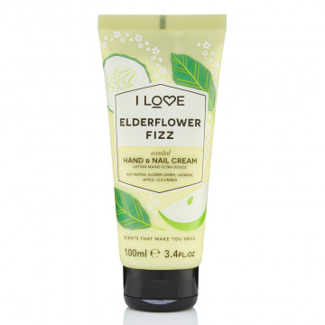 Купити - I Love Elderflower Fizz Hand and Nail Cream - Крем для рук "Коктейль з бузини"