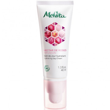 Купити - Melvita Nectar De Rose Hydrating Day Cream - Зволожуючий денний крем "Рожевий нектар"