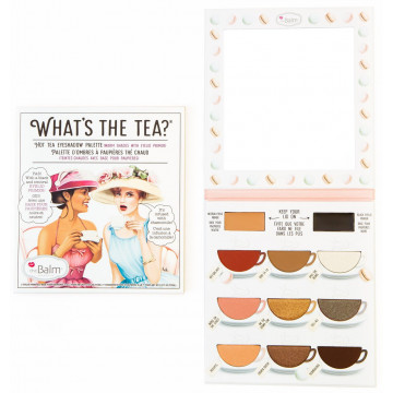 Купити - TheBalm What's the Tea? Hot Tea Palette - Палетка тіней для повік