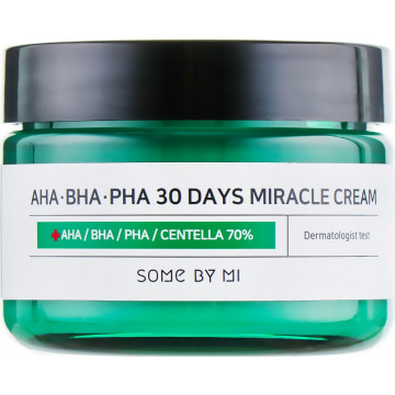 Купити - Some By Mi AHA/BHA/PHA 30 Days Miracle Cream - Крем для проблемної шкіри з кислотами