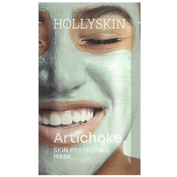 Купити - Hollyskin Artichoke Skin Perfecting Mask - Охолоджуюча ліфтинг-маска для боротьби з набряками