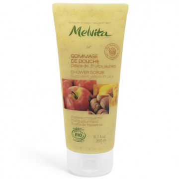 Купити - Melvita Yellow Fruits Shower Scrub - Гель-скраб для душа "Жовті фрукти"