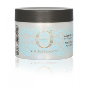Купити - Barex Olioseta Oro del Marocco Maschera Trattante - Поживна маска з олією Аргана і насіння льону