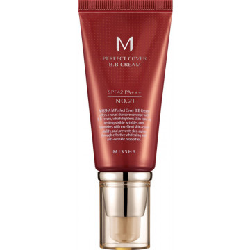 Купити - Missha Perfect Cover BB Cream SPF42/PA++ - BB крем з ідеальним покриттям 20 мл