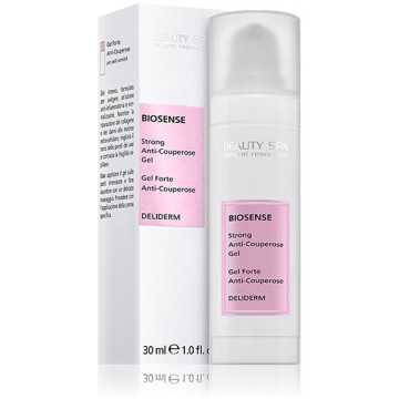 Купити - Beauty Spa Biosense Strong Gel - Антикуперозний стронг-флюїд для жирної, нормальної і чутливої ​​шкіри обличчя