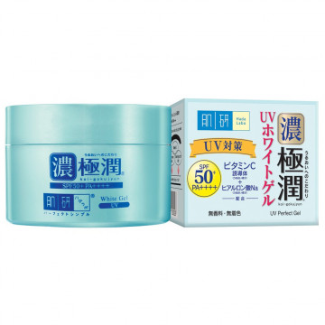 Купити - Hada Labo koi-gokujyun UV white gel SPF50+PA - Сонцезахисний гіалуронової гель для обличчя