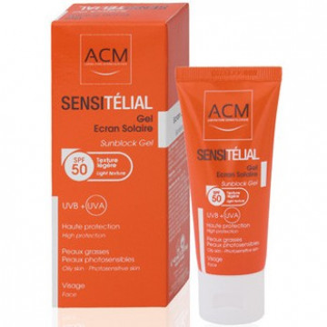 Купити - ACM Sensitelial Gel SPF 50+ - Сонцезахисний гель SPF 50+