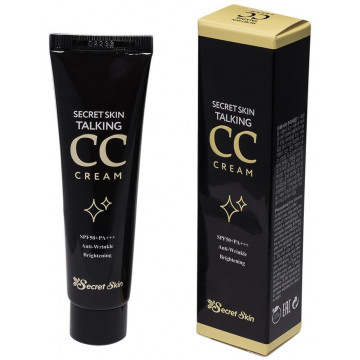 Купити - Secret Skin Talking CC Cream SPF50+ PA+++ - СС крем для вирівнювання тону шкіри