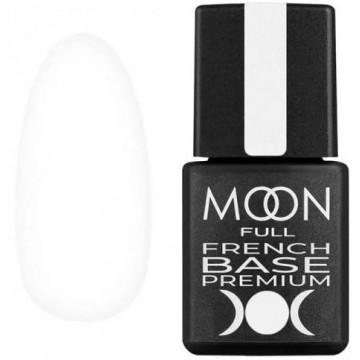 Купити - MOON FULL French Base Premium - Френч база для нігтів 8 мл