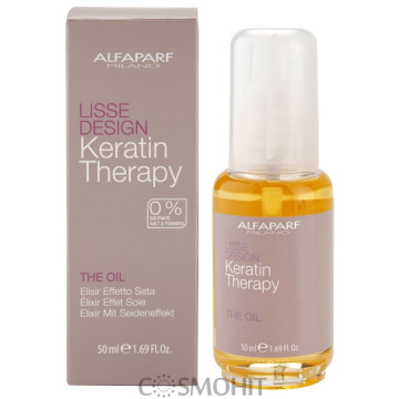 Купити - Alfaparf Lisse Design Keratin Therapy The OIL - Поживна кератинова олійка для волосся