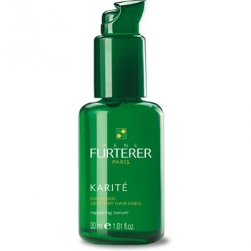 Купити - Rene Furterer Karite Repairing Serum No Rinse 30 мл - Відновлюча сироватка для кінчиків волосся каріте