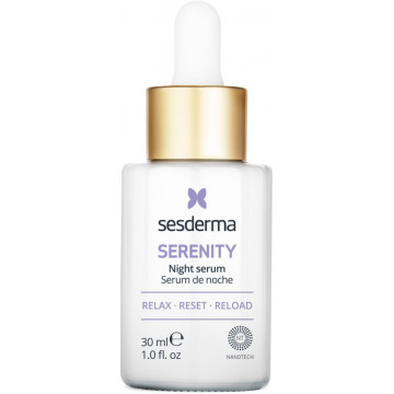 Купити - Sesderma Serenity Night Serum - Регенеруюча нічна сироватка для обличчя