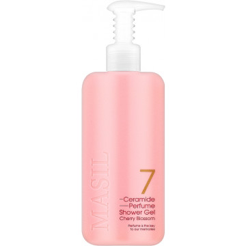 Masil 7 Ceramide Perfume Shower Gel Cherry Blossom - Гель для душу з керамідами з ароматом квітучої вишні