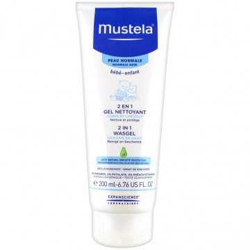 Купити - Mustela 2 in 1 Cleasing Gel - Очищуючий гель для волосся і тіла 2 в 1