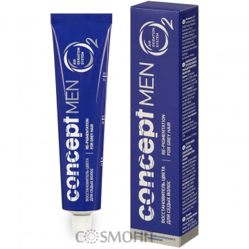 Купити - Concept Man Active Re-Pigmentation For Grey Hair Re-Color - Засіб для відновлення кольору сивого волосся (шатен)