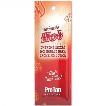 Купити - Pro Tan Seriously Hot Extreme Sizzle, 10X Double Dark Bronzing Lotion - Лосьйон для засмаги з тінгл-ефектом