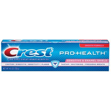 Купити - Crest Pro-Health Sensitive+Enamel Shield Smooth Mint - Відбілююча зубна паста + захист емалі