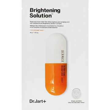 Купити - Dr.Jart+ Dermask Micro Jet Brightening Solution - Освітлююча детокс-маска для обличчя