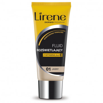 Купити - Lirene Brightening Fluid with Vitamin C - Освітлюючий тональний флюїд з вітаміном С