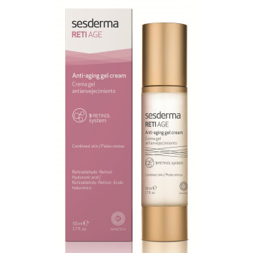 Купити - Sesderma Reti Age Anti-Aging Gel Cream - Антивіковий крем-гель проти зморшок з ретинолом