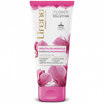 Купити - Lirene Crystal Shower Gel Oriental Magnolia - Гель для душа "Орієнтальна магнолія"