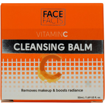 Купити - Face Facts Vitamin C Cleansing Balm - Бальзам для очищення шкіри обличчя з вітаміном С