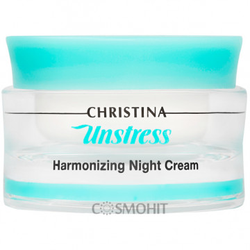 Купити - Christina Unstress Harmonizing Night Cream - Гармонізуючий нічний крем