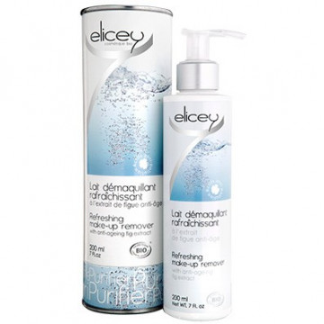 Купити - Elicey Refreshing Make-up Remover - Зволожуючий біо-молочко для зняття макіяжу з екстрактом інжиру проти старіння шкіри