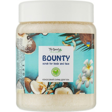 Top Beauty Scrub Bounty - Скраб для тіла та обличчя (баунті)