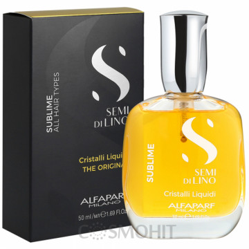 Alfaparf Semi di Lino Diamond Cristalli Liquidi - Флюїд для термального захисту волосся