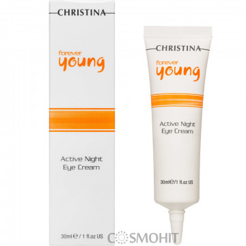 Купити - Christina Forever Young Active Night Eye Cream - Нічний крем для шкіри навколо очей