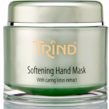 Купити - Trind Professional Manicure & Pedicure Softening Hand Mask - Поживно-пом'якшувальна маска для рук з лотосом