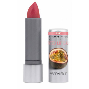 Купити - Greenland Glossy lip balm pink passion fruit - Бальзам для губ