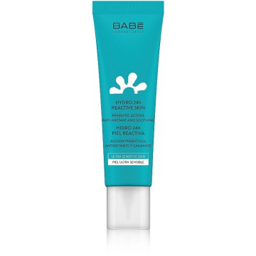 Купити - Babe Laboratorios Facial Line Anti-Irritant and Soothing Cream - Зволожуючий крем для чутливої ​​шкіри