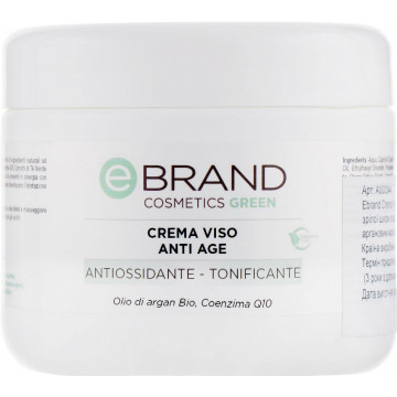 Купити - Ebrand Crema Viso Anti-Age - Крем для зрілої шкіри з коферментом Q10