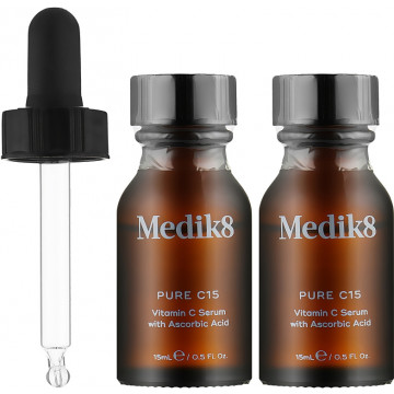 Купити - Medik8 Pure C15 Serum - Антиоксидантна сироватка для обличчя з вітаміном C