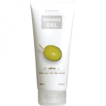 Купити - Greenland Olive & Almond Shower Gel Olive - Гель для душа Олива