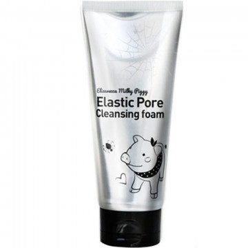 Купити - Elizavecca Milky Piggy Elastic Pore Cleansing Foam - Чорна пінка-маска для вмивання